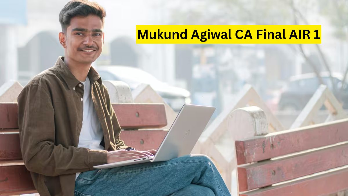 Mukund Agiwal CA Final AIR 1: छोटे शहर से बड़ा मुकाम, मुकुंद अग्रवाल बने CA Final सितंबर 2025 के AIR 1 टॉपर