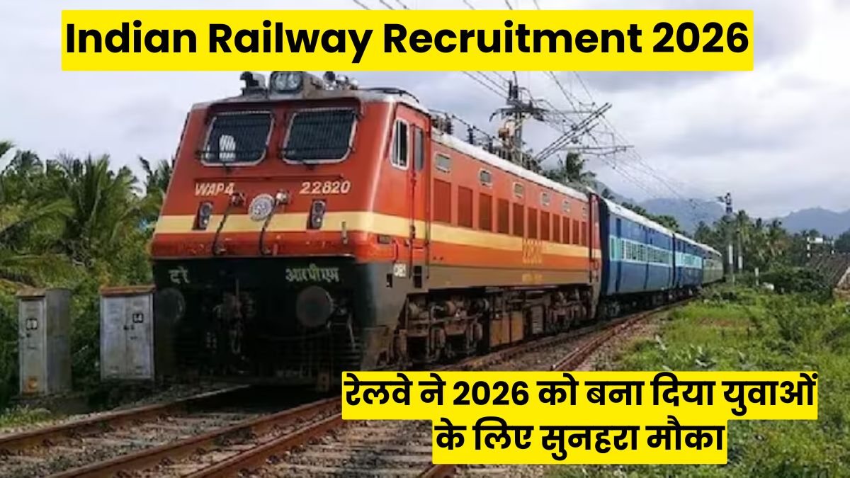 Indian Railway Recruitment 2026: ग्रुप D से NTPC तक, रेलवे ने 2026 को बना दिया युवाओं के लिए सुनहरा मौका