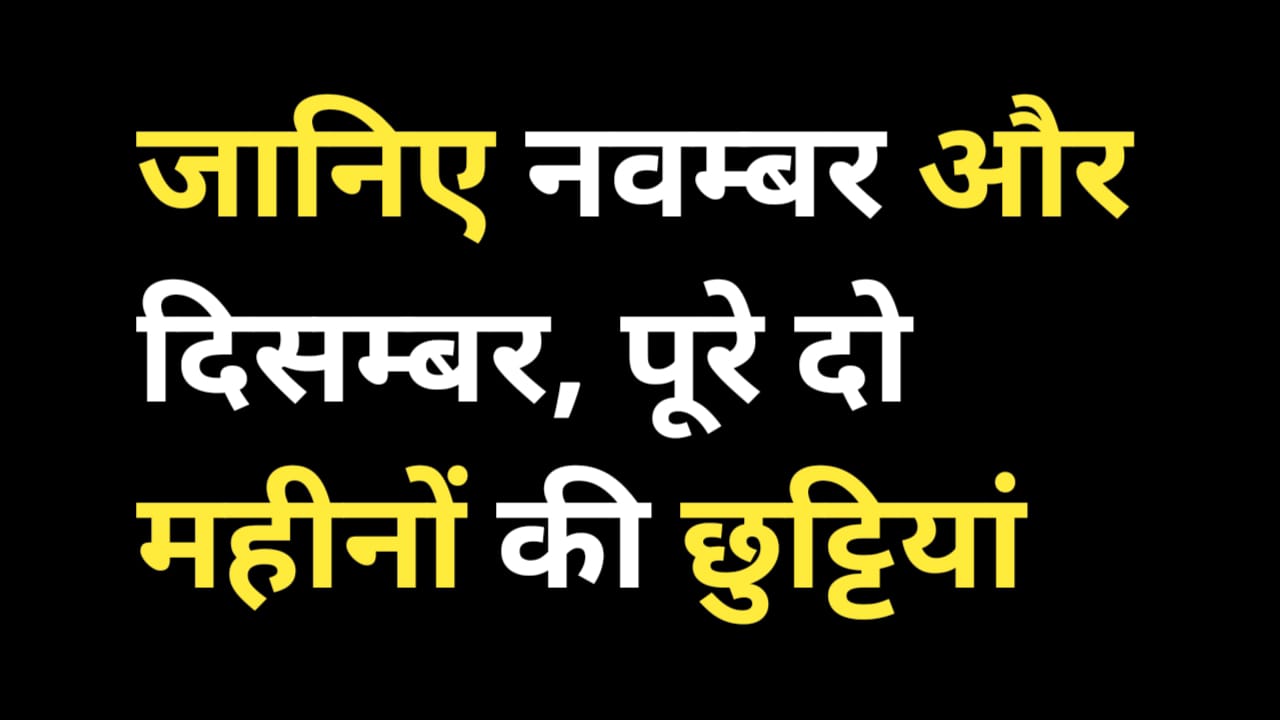 School Holidays 2025 Mega Update November December